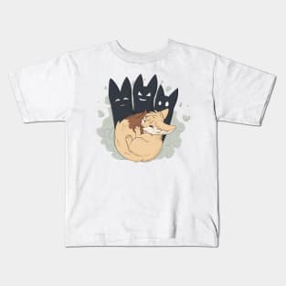 Fennec Fox Social Anxiety Kids T-Shirt